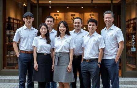 Nihon Fishing Supplies team at Tokyo flagship store